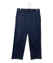 crest clothing（クレスト・クロージング）の古着「ストライプパンツ STRIPE PANTS」｜ネイビー