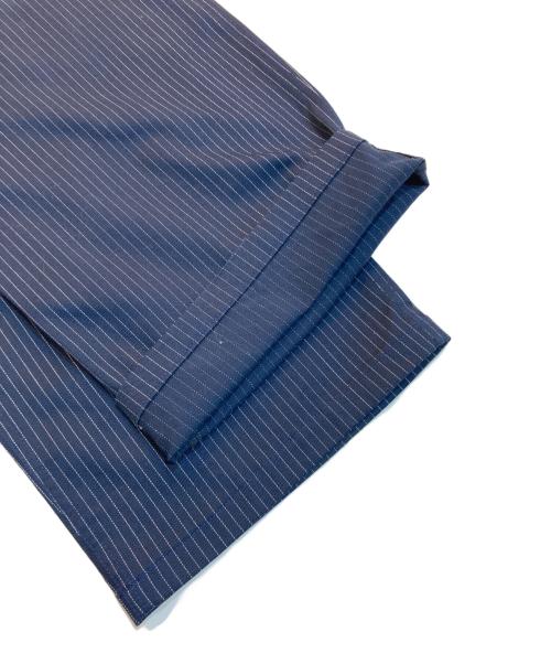 crest clothing（クレスト・クロージング）CREST CLOTHING (クレスト・クロージング) ストライプパンツ STRIPE PANTS ネイビー サイズ:48の古着・服飾アイテム