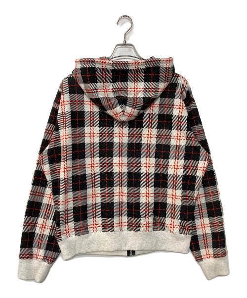 ICE &TECHNO（アイスアンドテクノ）ICE &TECHNO (アイスアンドテクノ) TARTAN ZIP HOOD　タータンチェックジップパーカー　ジップフーディ　IT26SS-SW02 ブラック サイズ:Mの古着・服飾アイテム