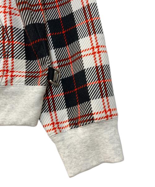 ICE &TECHNO（アイスアンドテクノ）ICE &TECHNO (アイスアンドテクノ) TARTAN ZIP HOOD　タータンチェックジップパーカー　ジップフーディ　IT26SS-SW02 ブラック サイズ:Mの古着・服飾アイテム