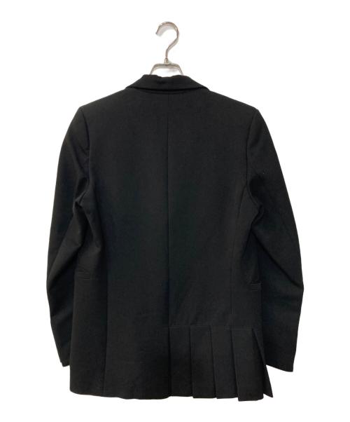 shoop（シュープ）shoop (シュープ) プリーツ2Bジャケット ブラック サイズ:Mの古着・服飾アイテム