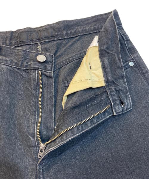 shoop（シュープ）shoop (シュープ) STUDIOUS (ステュディオス) 別注DENIM フラワープリントデニムパンツ ブラック サイズ:Mの古着・服飾アイテム