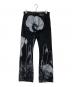 shoop (シュープ) STUDIOUS (ステュディオス) 別注DENIM フラワープリントデニムパンツ ブラック サイズ:M：25000円