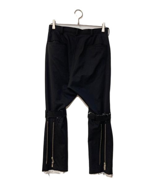sulvam（サルバム）sulvam (サルバム) Classic bandage pants クラシック ボンテージパンツ ブラック サイズ:Sの古着・服飾アイテム