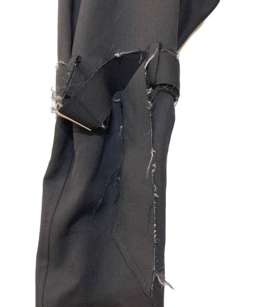 sulvam（サルバム）sulvam (サルバム) Classic bandage pants クラシック ボンテージパンツ ブラック サイズ:Sの古着・服飾アイテム