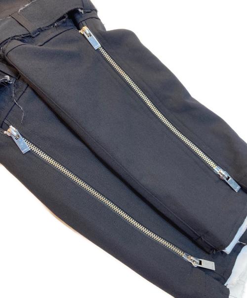 sulvam（サルバム）sulvam (サルバム) Classic bandage pants クラシック ボンテージパンツ ブラック サイズ:Sの古着・服飾アイテム