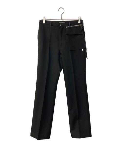 NULABEL CM1Y0K42（ニューレーベル）NULABEL CM1Y0K42 (ニューレーベル) ONE pocket PANTS ワン ポケット パンツ ブラック サイズ:Sの古着・服飾アイテム