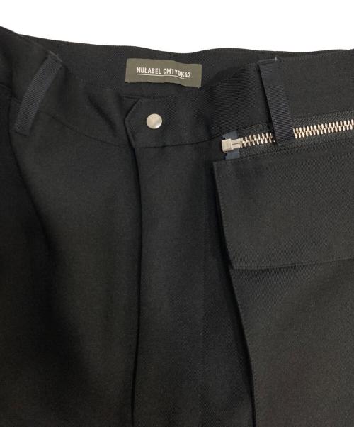 NULABEL CM1Y0K42（ニューレーベル）NULABEL CM1Y0K42 (ニューレーベル) ONE pocket PANTS ワン ポケット パンツ ブラック サイズ:Sの古着・服飾アイテム