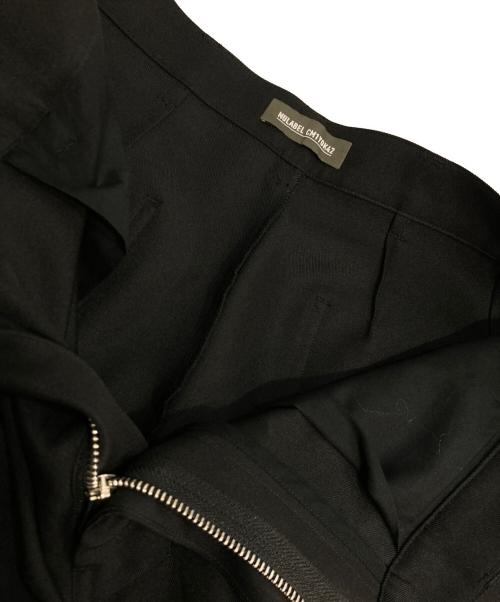 NULABEL CM1Y0K42（ニューレーベル）NULABEL CM1Y0K42 (ニューレーベル) ONE pocket PANTS ワン ポケット パンツ ブラック サイズ:Sの古着・服飾アイテム