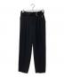 CULLNI（クルニ）の古着「Pintuck Wide  Pants　ピンタックワイドパンツ　スラックス　23-SS-059」｜ブラック