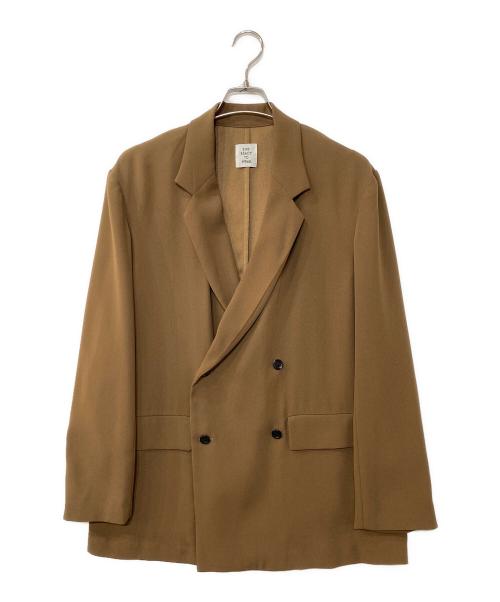 soe ready to wear（ソーイレディトゥウェア）soe ready to wear (ソーイレディトゥウェア) DOUBLE JACKET 2Bジャケット ブラウンの古着・服飾アイテム
