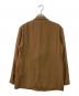 soe ready to wear (ソーイレディトゥウェア) DOUBLE JACKET 2Bジャケット ブラウン：6000円