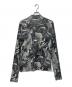 JOHN LAWRENCE SULLIVAN (ジョン ローレンス サリバン) 総柄モックネックカットソー グレー サイズ:L：8000円