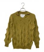 A MACHINEエーマシン）の古着「Not Shibori Sweater ノットシボリセーター」｜ベージュ
