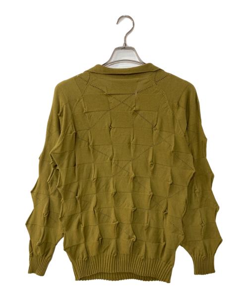 A MACHINE（エーマシン）A MACHINE (エーマシン) Not Shibori Sweater ノットシボリセーター ベージュ サイズ:記載なしの古着・服飾アイテム