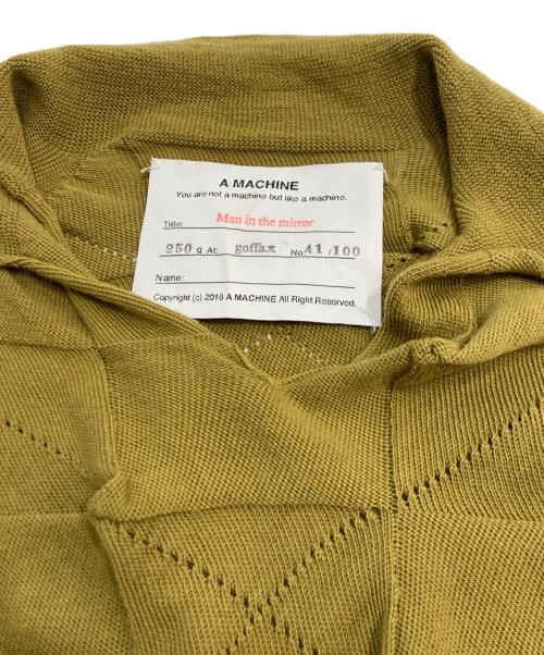A MACHINE（エーマシン）A MACHINE (エーマシン) Not Shibori Sweater ノットシボリセーター ベージュ サイズ:記載なしの古着・服飾アイテム