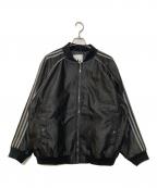 adidasアディダス）の古着「デニムジャケット」｜ブラック
