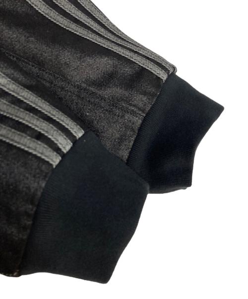 adidas（アディダス）adidas (アディダス) デニムジャケット ブラック サイズ:3XLの古着・服飾アイテム