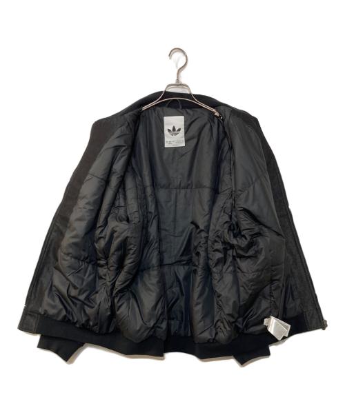 adidas（アディダス）adidas (アディダス) デニムジャケット ブラック サイズ:3XLの古着・服飾アイテム