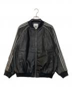 adidasアディダス）の古着「デニムジャケット」｜ブラック