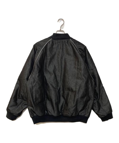 adidas（アディダス）adidas (アディダス) デニムジャケット ブラック サイズ:XLの古着・服飾アイテム