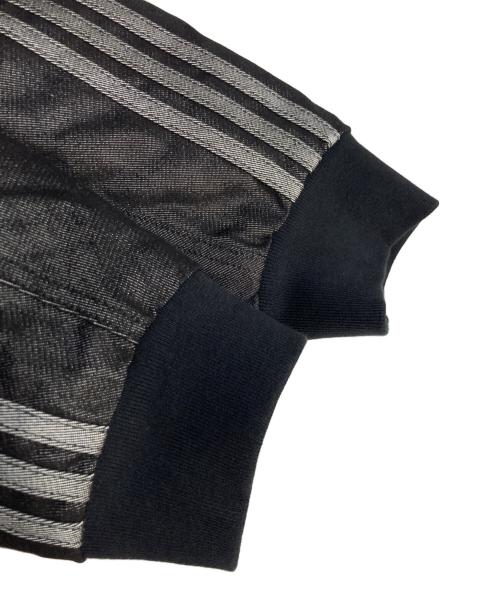 adidas（アディダス）adidas (アディダス) デニムジャケット ブラック サイズ:XLの古着・服飾アイテム