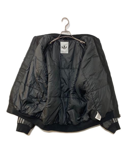 adidas（アディダス）adidas (アディダス) デニムジャケット ブラック サイズ:XLの古着・服飾アイテム