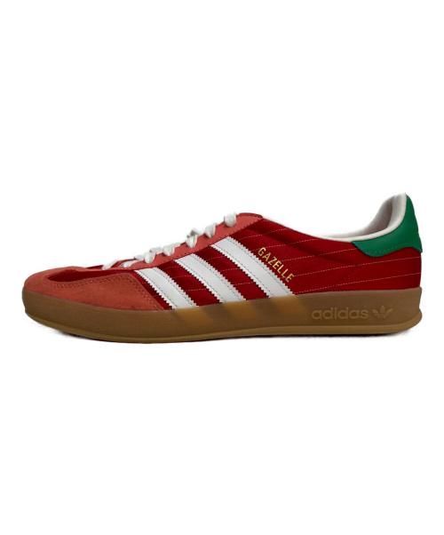 adidas（アディダス）adidas (アディダス) GAZELLE INDOOR ガゼル インドア レッド サイズ:28の古着・服飾アイテム
