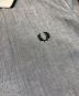 中古・古着 FRED PERRY (フレッドペリー) CAROLINA GLASER (カロリナ グレイサー) 別注 襟付き プリーツワンピース グレー サイズ:10 160~166：9000円