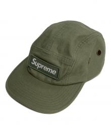 SUPREME（シュプリーム）の古着「Washed chino twill camp cap キャップ」｜黄緑