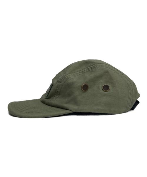 SUPREME（シュプリーム）Supreme (シュプリーム) Washed chino twill camp cap キャップ 黄緑の古着・服飾アイテム