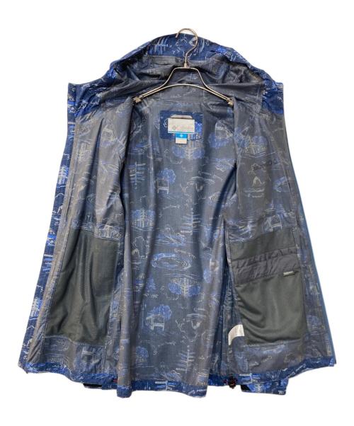 Columbia（コロンビア）Columbia (コロンビア) ライトクレストパターンドジャケット ブルー サイズ:Lの古着・服飾アイテム