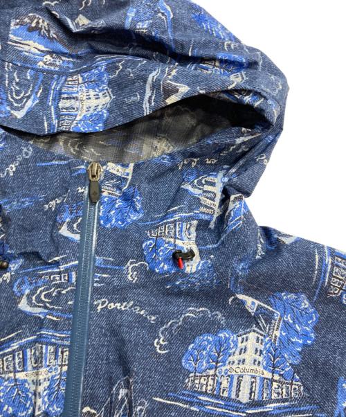 Columbia（コロンビア）Columbia (コロンビア) ライトクレストパターンドジャケット ブルー サイズ:Lの古着・服飾アイテム