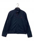 POLO RALPH LAURENポロ・ラルフローレン）の古着「ハリントンジャケット」｜ネイビー