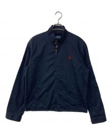 POLO RALPH LAUREN（ポロ・ラルフローレン）の古着「ハリントンジャケット」｜ネイビー