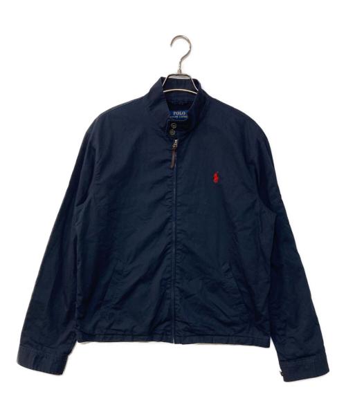 POLO RALPH LAUREN（ポロ・ラルフローレン）POLO RALPH LAUREN (ポロ・ラルフローレン) ハリントンジャケット ネイビー サイズ:Mの古着・服飾アイテム
