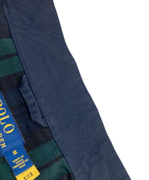 POLO RALPH LAUREN（ポロ・ラルフローレン）POLO RALPH LAUREN (ポロ・ラルフローレン) ハリントンジャケット ネイビー サイズ:Mの古着・服飾アイテム