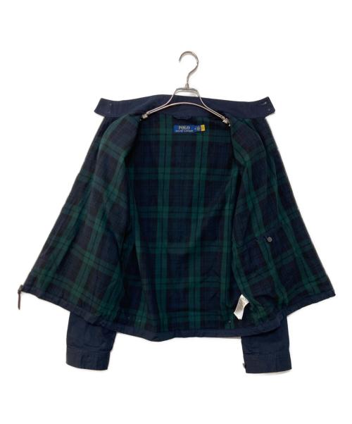POLO RALPH LAUREN（ポロ・ラルフローレン）POLO RALPH LAUREN (ポロ・ラルフローレン) ハリントンジャケット ネイビー サイズ:Mの古着・服飾アイテム