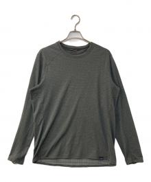 Patagonia（パタゴニア）の古着「メンズ・キャプリーン・サーマルウェイト・クルー」｜グレー