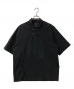 teatoraテアトラ）の古着「CARTRIDGE POLO SHIRT SM ポロシャツ」｜ブラック