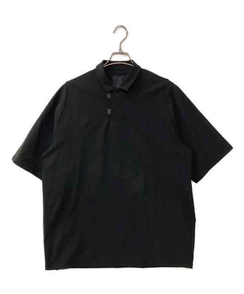 teatora（テアトラ）TEATORA (テアトラ) CARTRIDGE POLO SHIRT SM ポロシャツ ブラック サイズ:5の古着・服飾アイテム