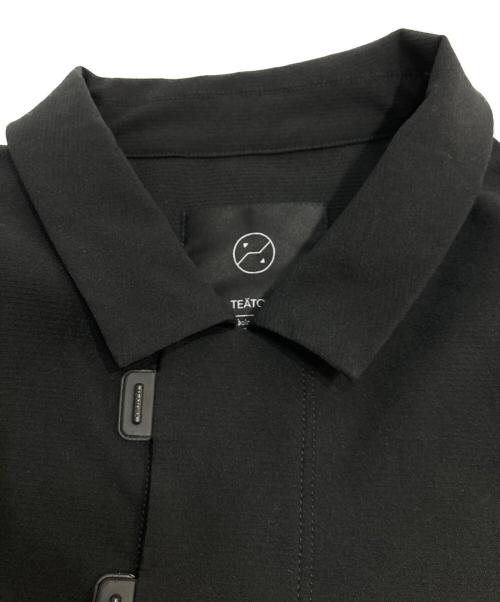 teatora（テアトラ）TEATORA (テアトラ) CARTRIDGE POLO SHIRT SM ポロシャツ ブラック サイズ:5の古着・服飾アイテム