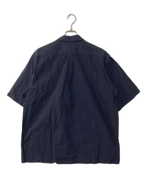 COMOLI（コモリ）COMOLI (コモリ) タイプライター オープンカラーシャツ ネイビー サイズ:4 未使用品の古着・服飾アイテム