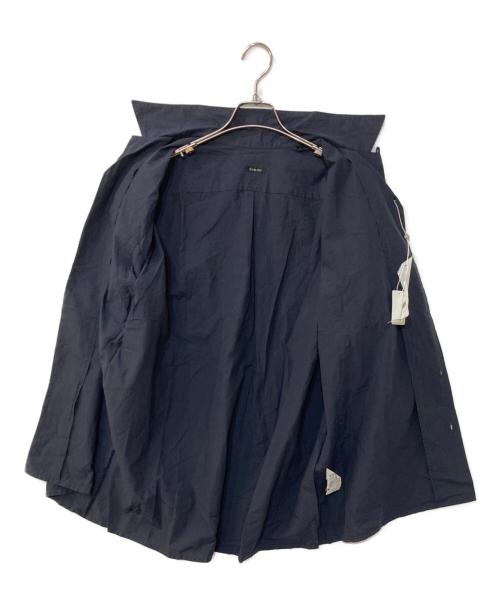 COMOLI（コモリ）COMOLI (コモリ) タイプライター オープンカラーシャツ ネイビー サイズ:4 未使用品の古着・服飾アイテム