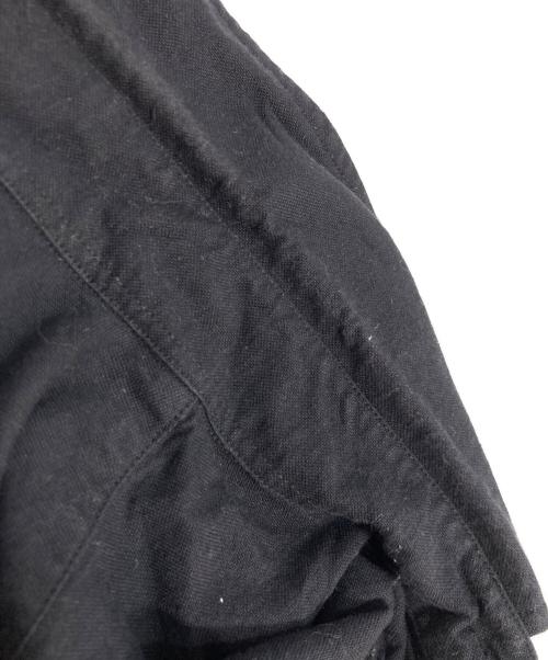 Graphpaper（グラフペーパー）Graphpaper (グラフペーパー) Oxford Oversized S/S B.D Shirt ブラック サイズ:Fの古着・服飾アイテム