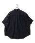 Graphpaper (グラフペーパー) Oxford Oversized S/S B.D Shirt ブラック サイズ:F：10000円