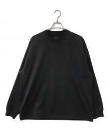 DAIWA PIER39（ダイワ ピア39）の古着「TECH DRAWSTRING TEE L/S / テックドローストリングティーロングスリーブ 」｜ブラック