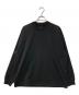 DAIWA PIER39（ダイワ ピア39）の古着「TECH DRAWSTRING TEE L/S / テックドローストリングティーロングスリーブ 」｜ブラック