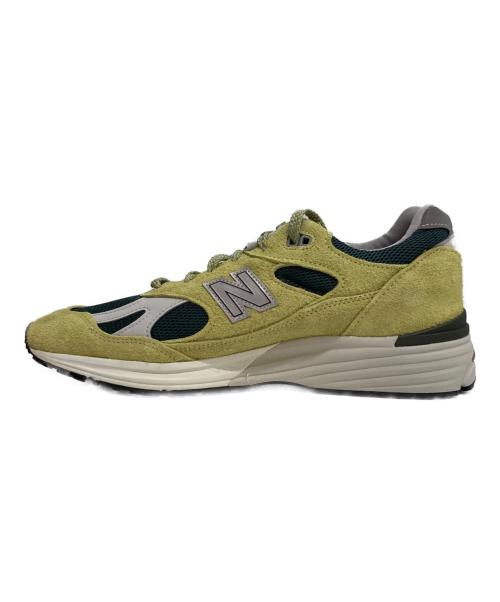NEW BALANCE（ニューバランス）NEW BALANCE (ニューバランス) 991V2 ローカットスニーカー 黄緑 サイズ:UK9 1/2 EUR44の古着・服飾アイテム
