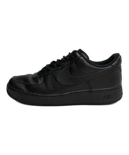 NIKE（ナイキ）NIKE (ナイキ) AIR FORCE 1 07 エアフォースワン ローカットスニーカー ブラック サイズ:30の古着・服飾アイテム